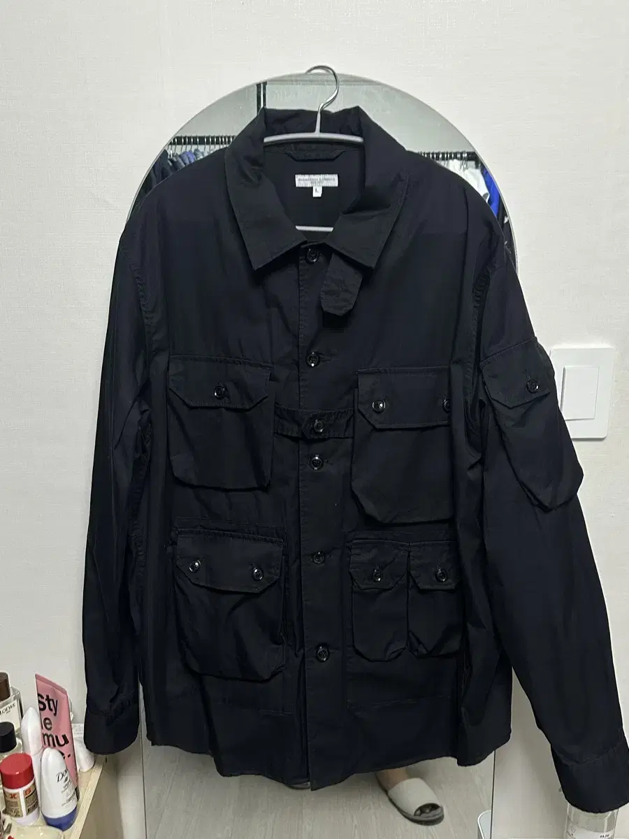 [used] Engineeredgarments Explorer Shirt Dark Navy L