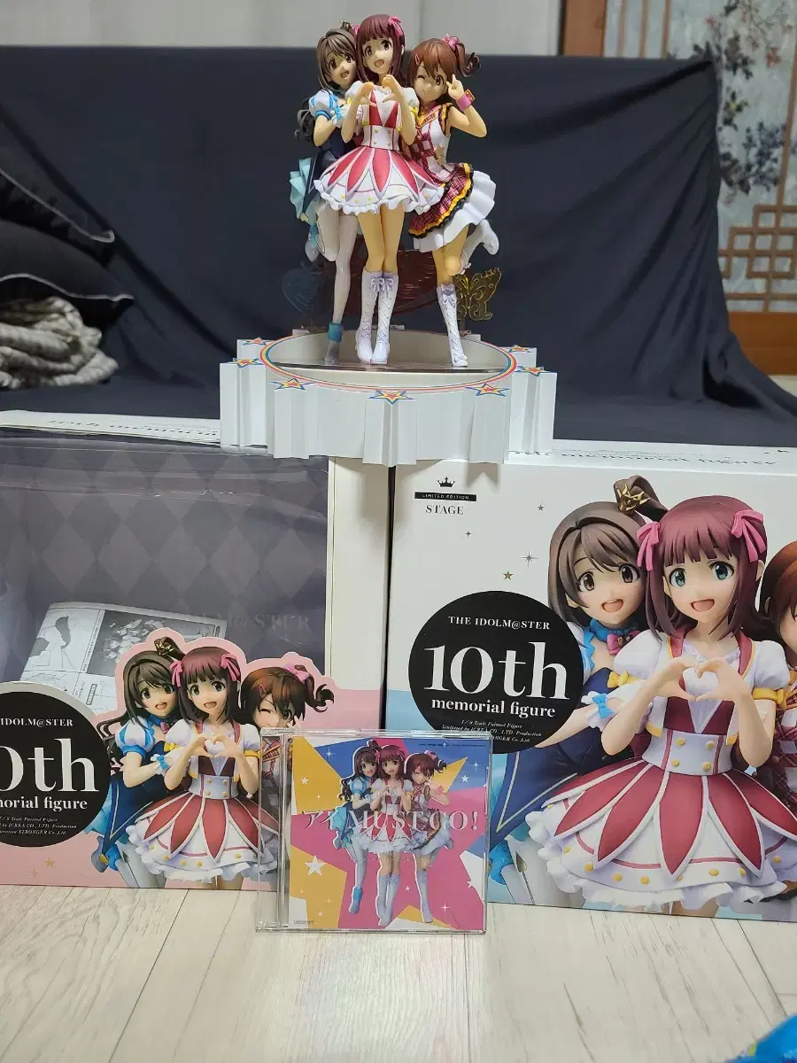 Idolmaster 10th Anniversary Figures for sale.