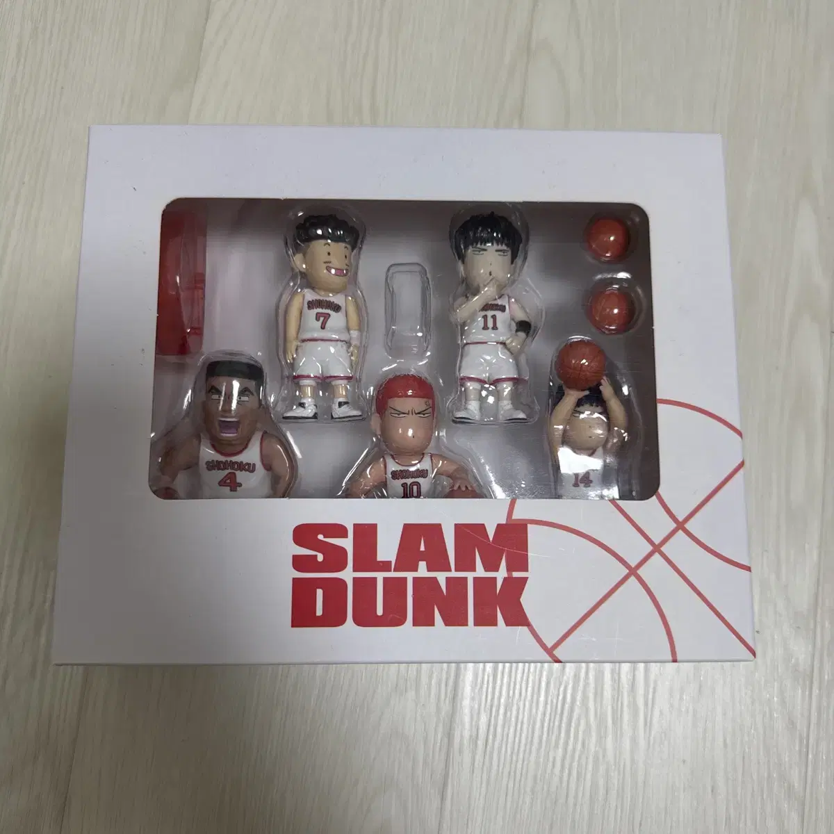 SLAM DUNK Seo Tae-woong Kang Baekho Chachisu Jung Dae-man Song Tae-seop Figures sells