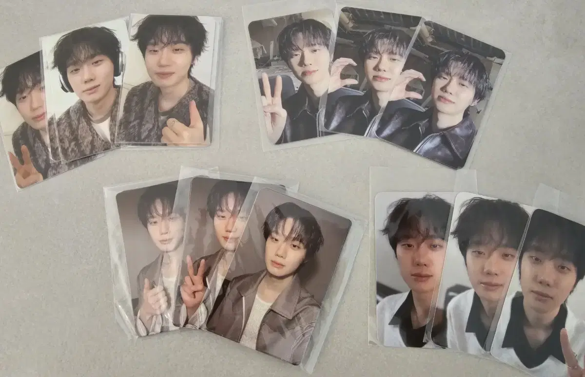 12 unreleased Time and Trace unreleased photocards