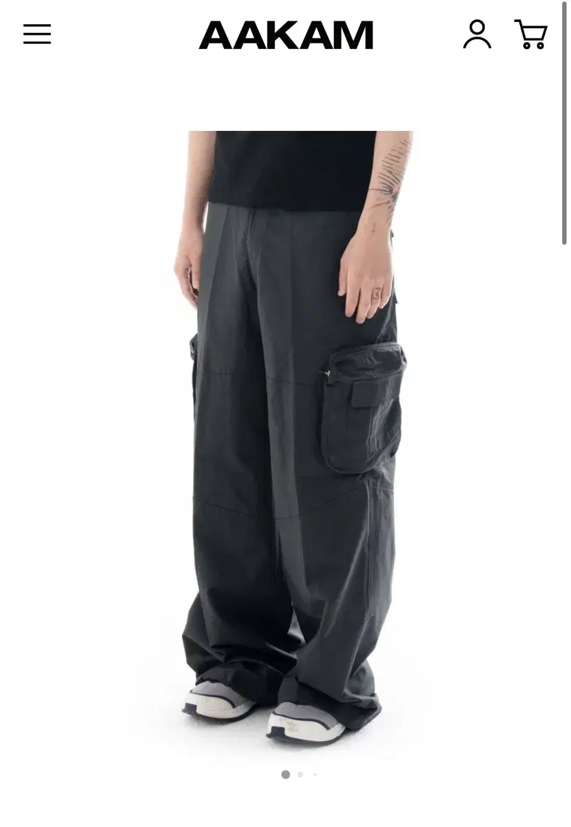 Arkham Tapered Cargo Pants Dark Green