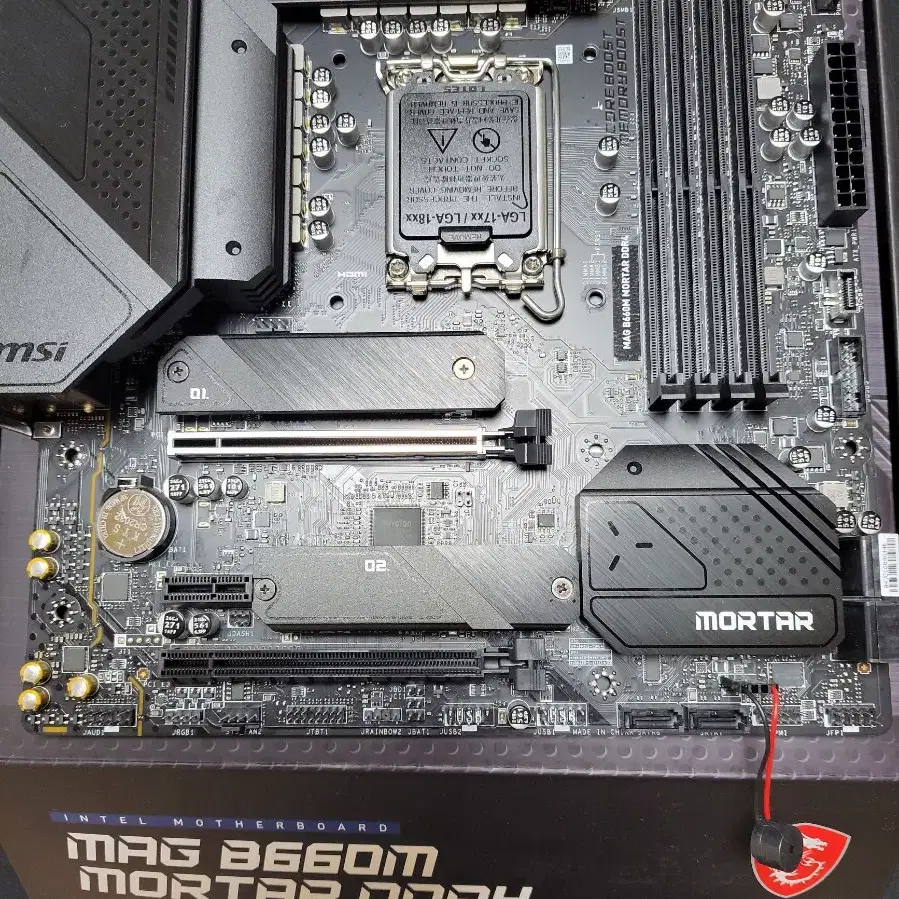 컴퓨터 메인보드 MSI B660M MORTAR DDR4