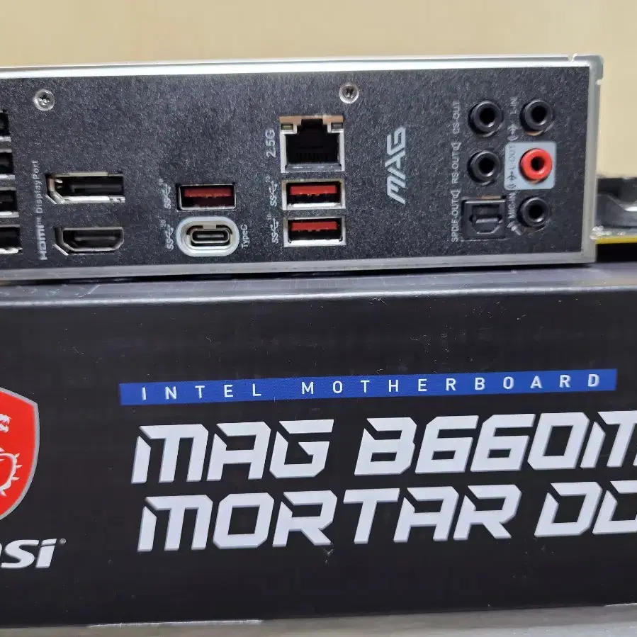 컴퓨터 메인보드 MSI B660M MORTAR DDR4