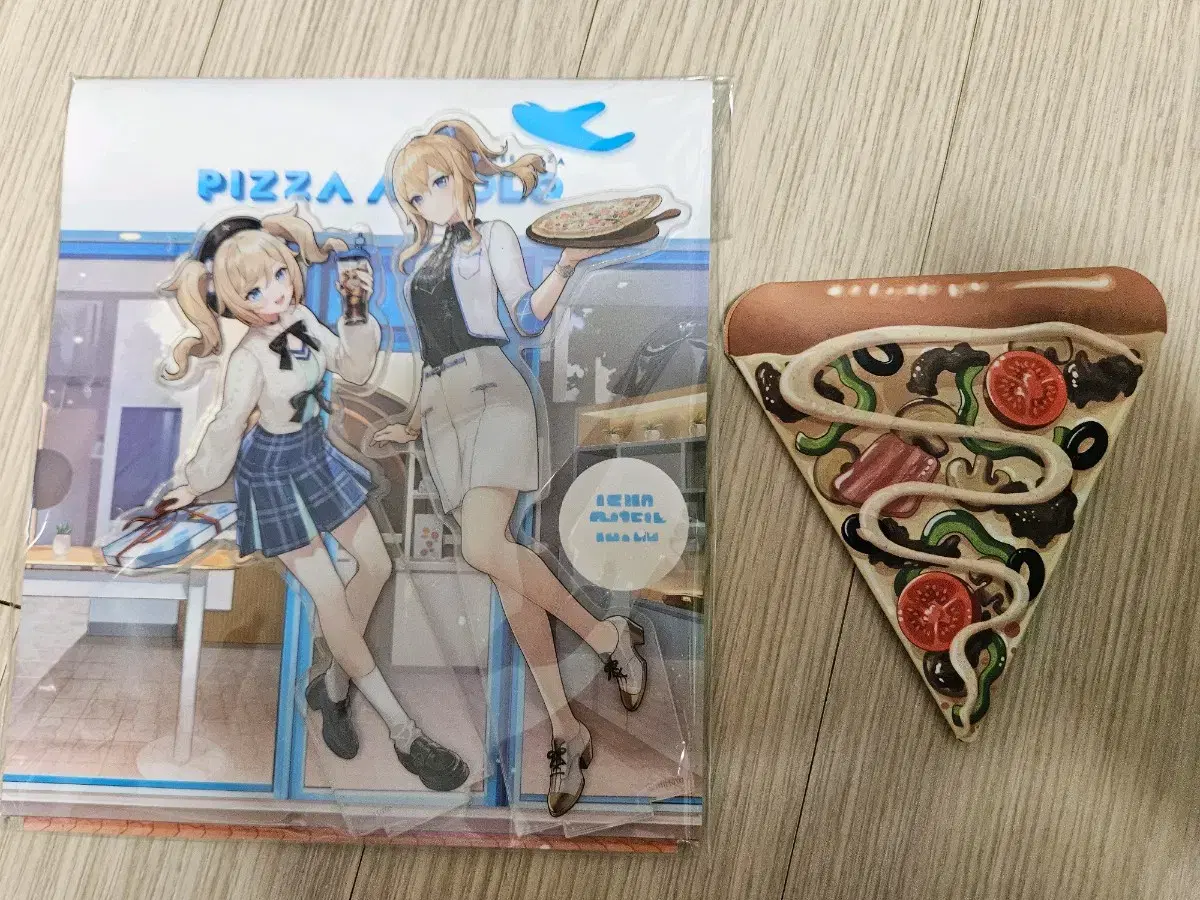 Genshin Impact x Pizza Albolo Collaboration acrylic Stand