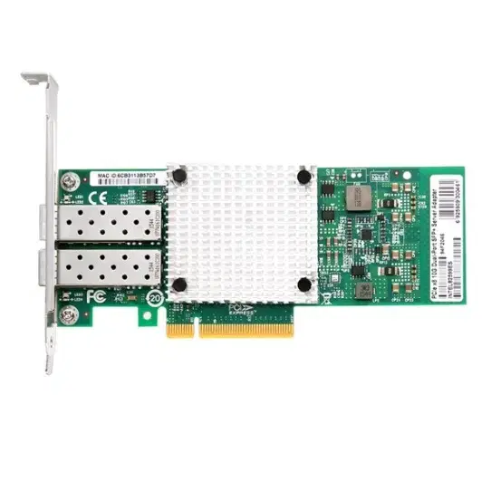 넥스트유 인텔 10G 듀얼SFP PCI 서버용 랜카드 데스크탑용