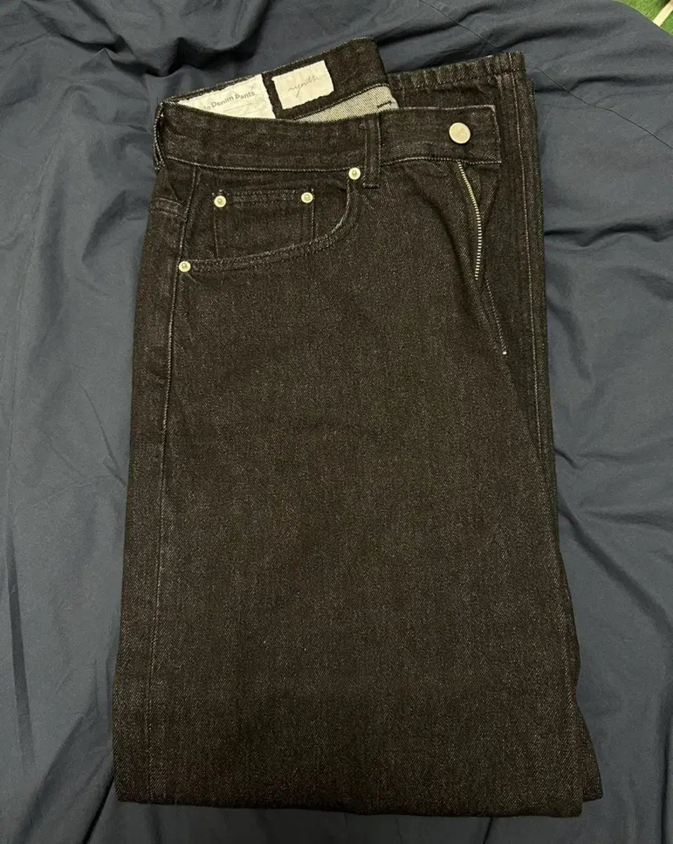 YouthYouth wide black denim large