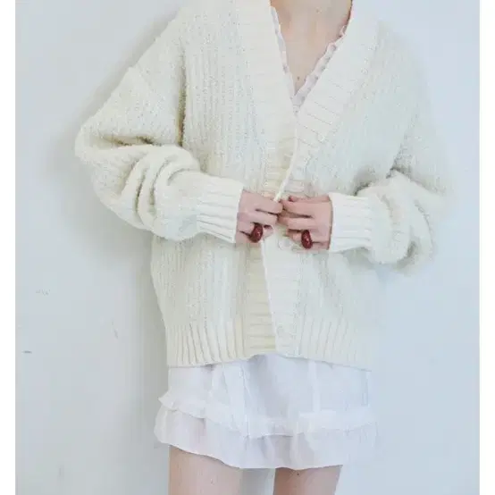 파르벵 VAN SHAWL COLLAR CARDIGAN