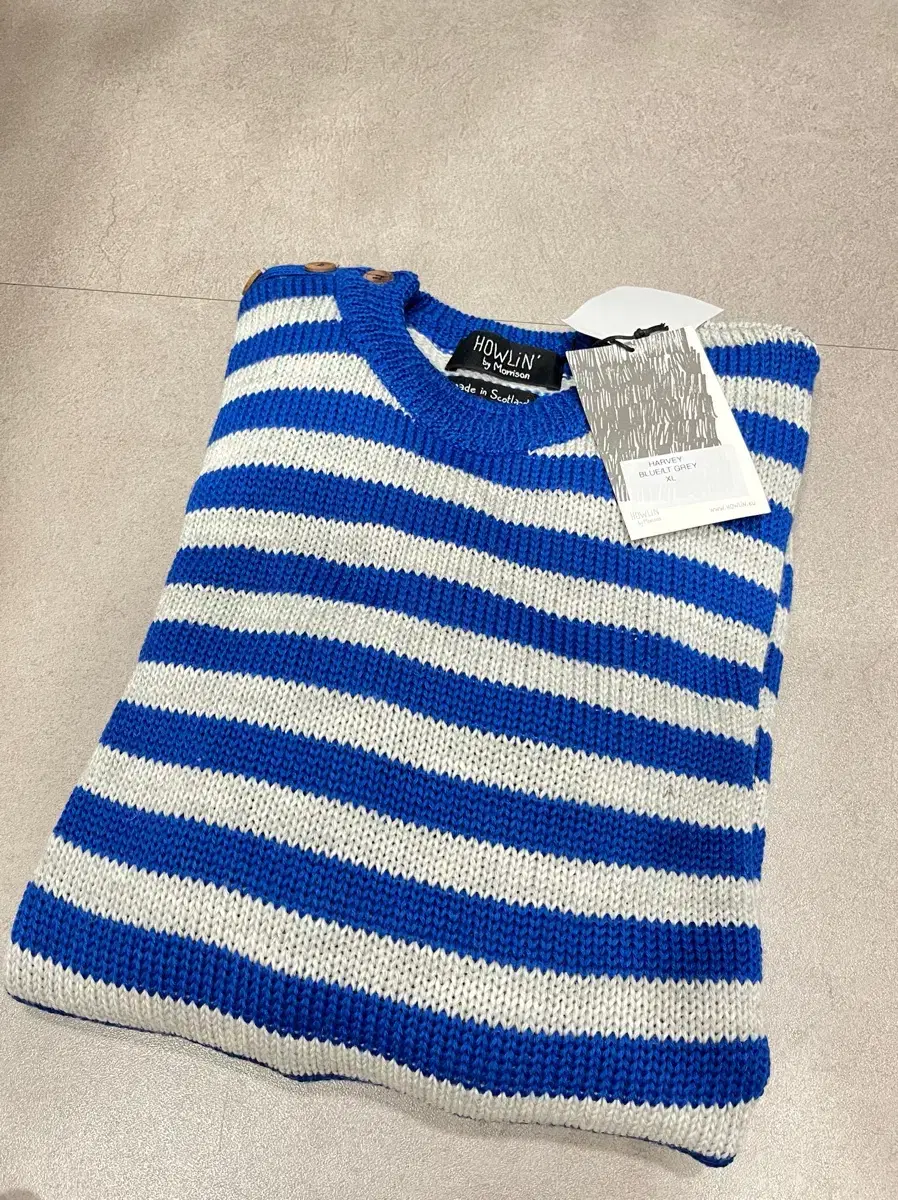 Howlin' Stripe Knit XL