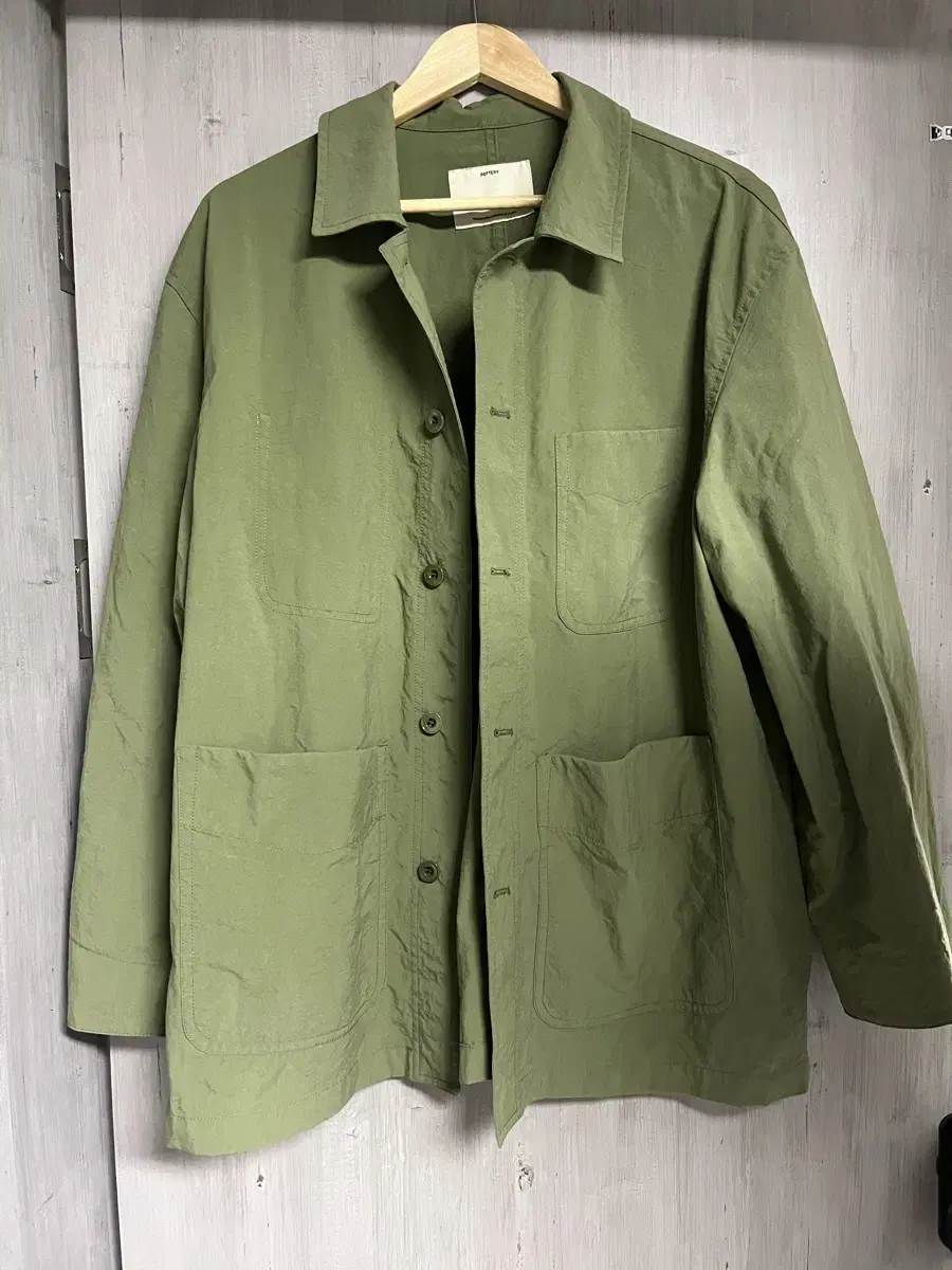 Pottery Work Jacket Olive Size 2