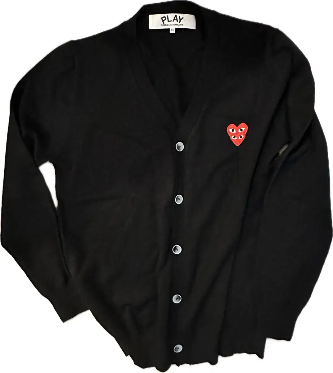 Comme des Garçons Cardigan Black XL