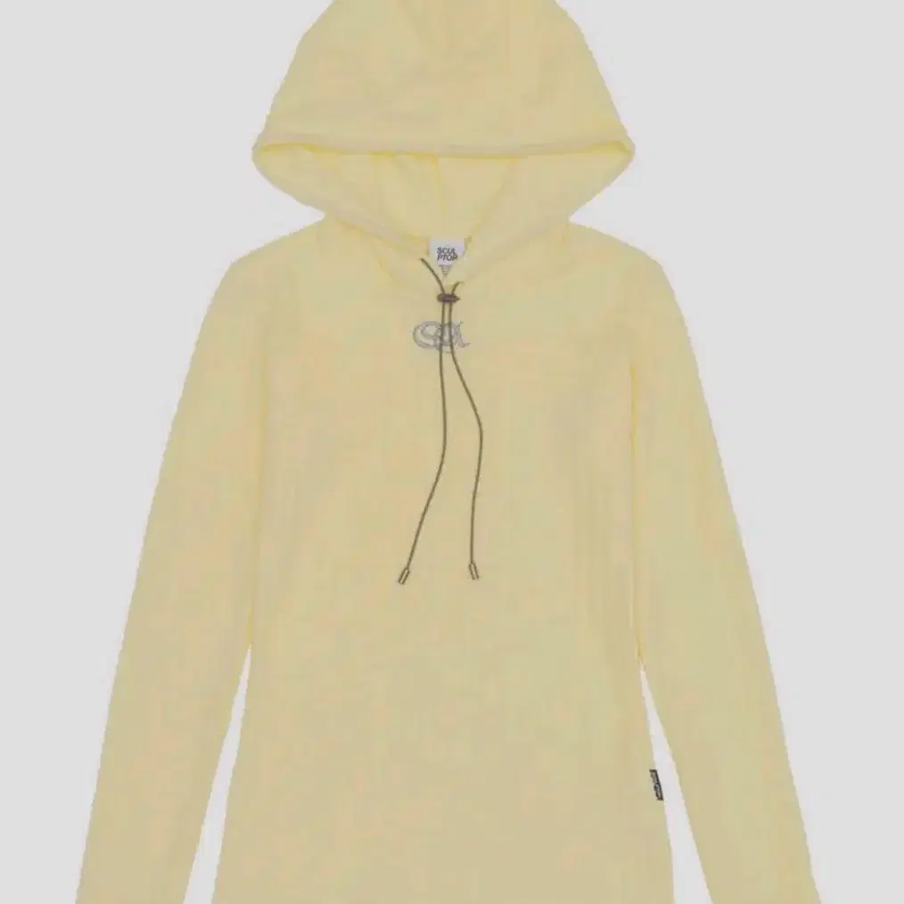 스컬프터 E-string Crinkle Hoodie Lemon M사이즈