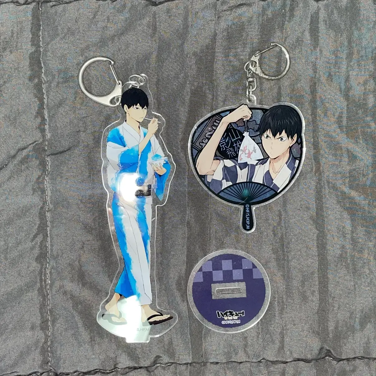 Haikyuu Kageyama Matsuri acrylic, badge bulk WTS