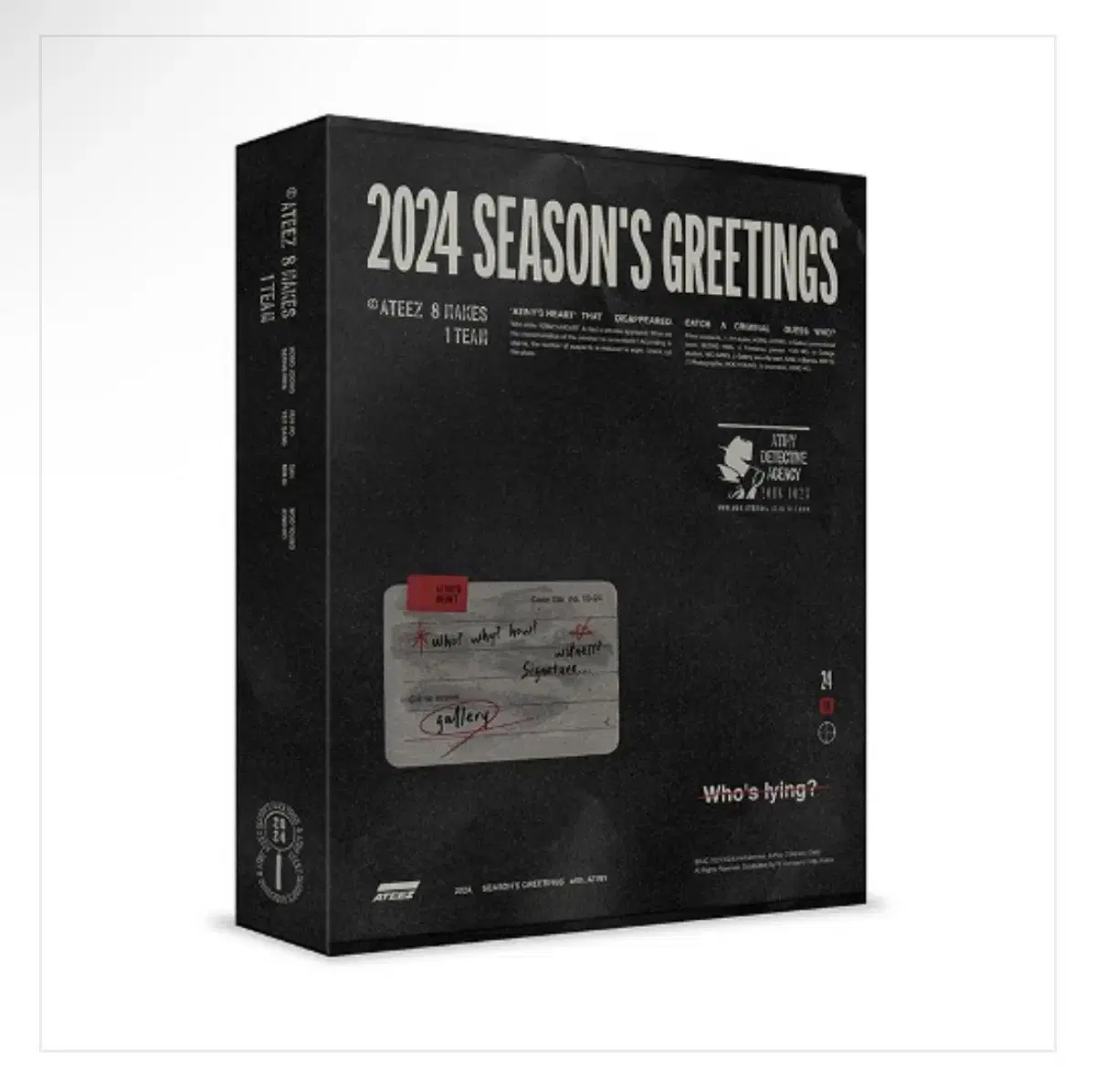 Ateez 24 seasons greetings wts!