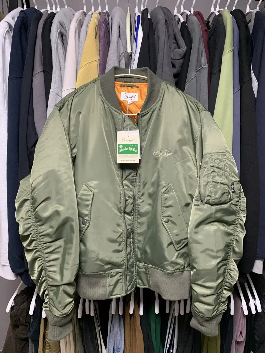 Physical Education Department MA-1 Bomber Jacket (L-Large)