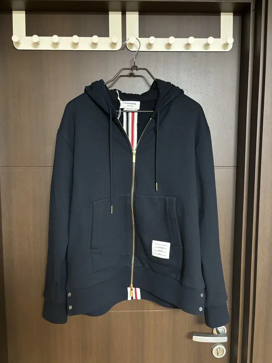 Thom Browne White Samsun Hooded Zipped Up 4 Size New