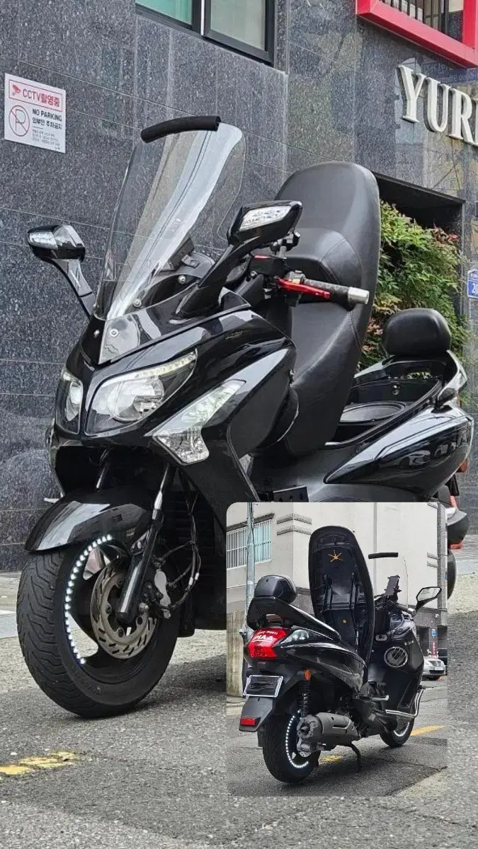 [부산] SYM GTS125 보이져 125 풀튜닝 완풀옵차량 판매