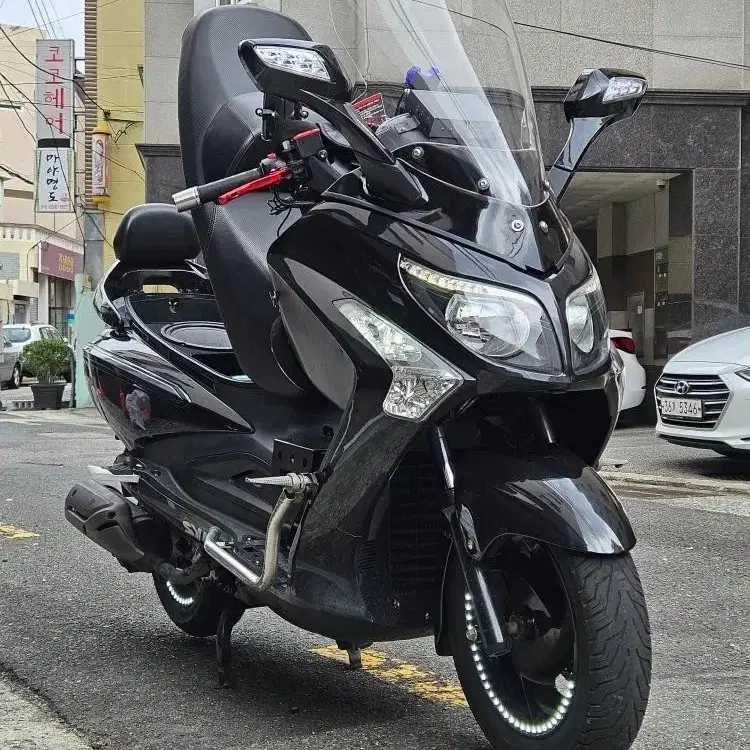 [부산] SYM GTS125 보이져 125 풀튜닝 완풀옵차량 판매