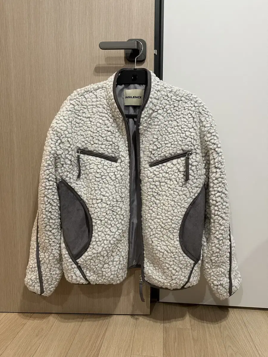 Insailus ROMA Wool Shearling Jacket S Fleece Jacket Furry