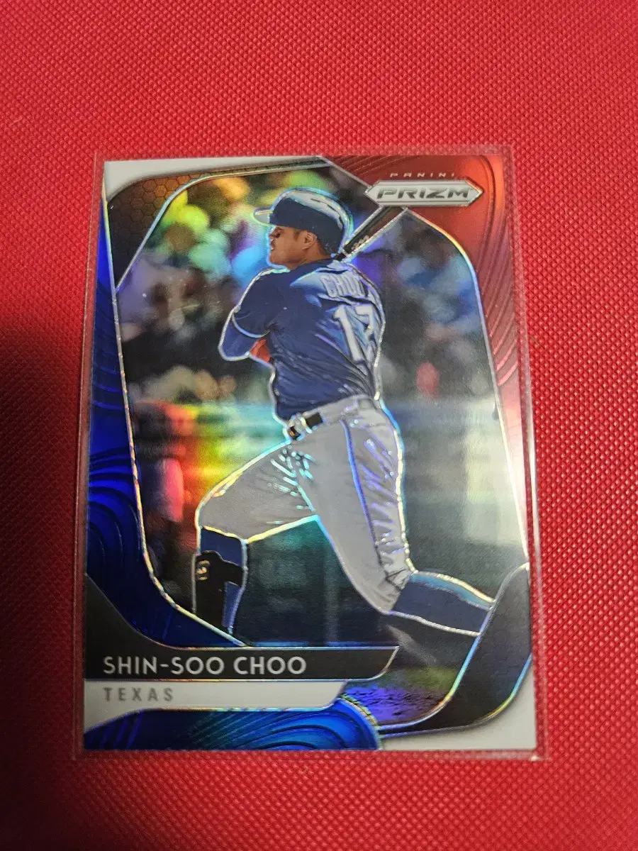 추신수 2020 Panini Prizm 레드블루 프리즘