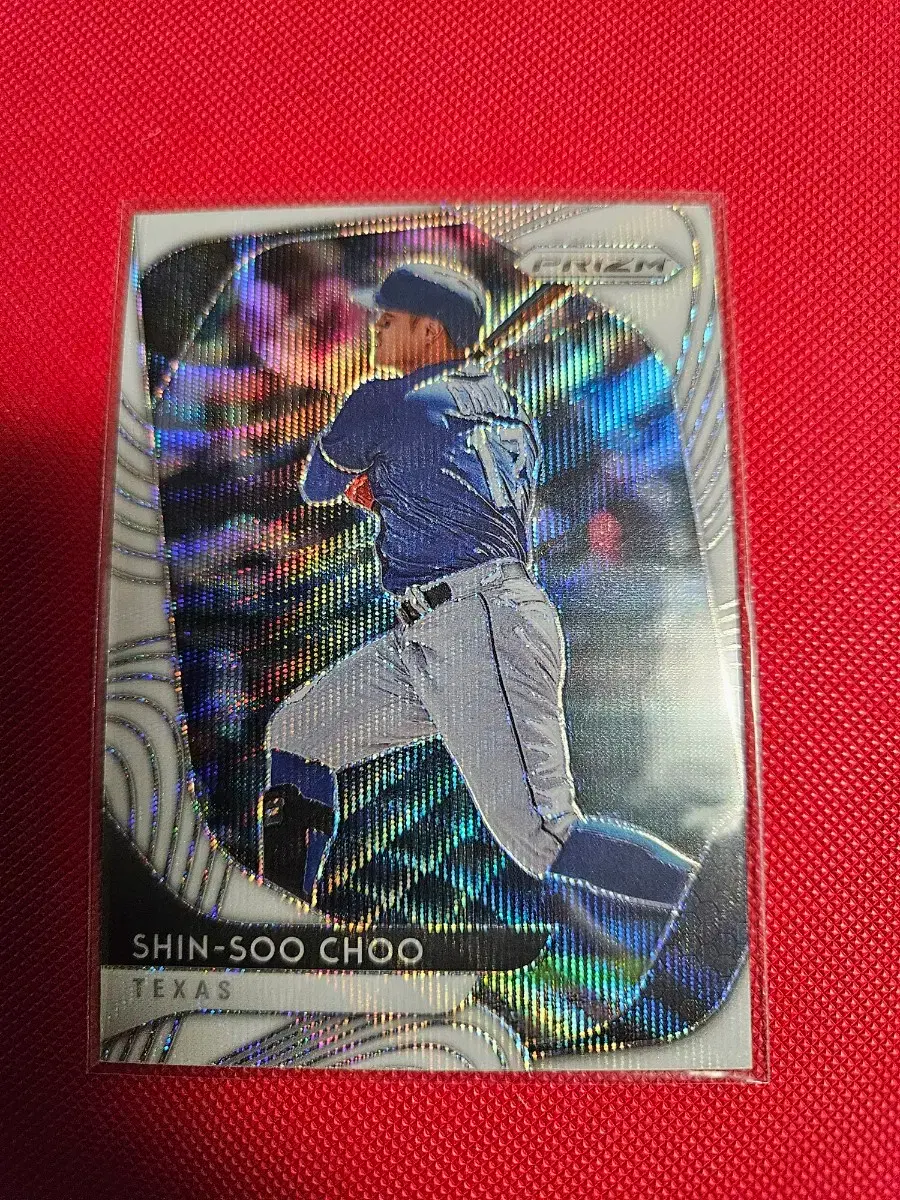 추신수 2020 Panini Prizm 화이트웨이브 프리즘