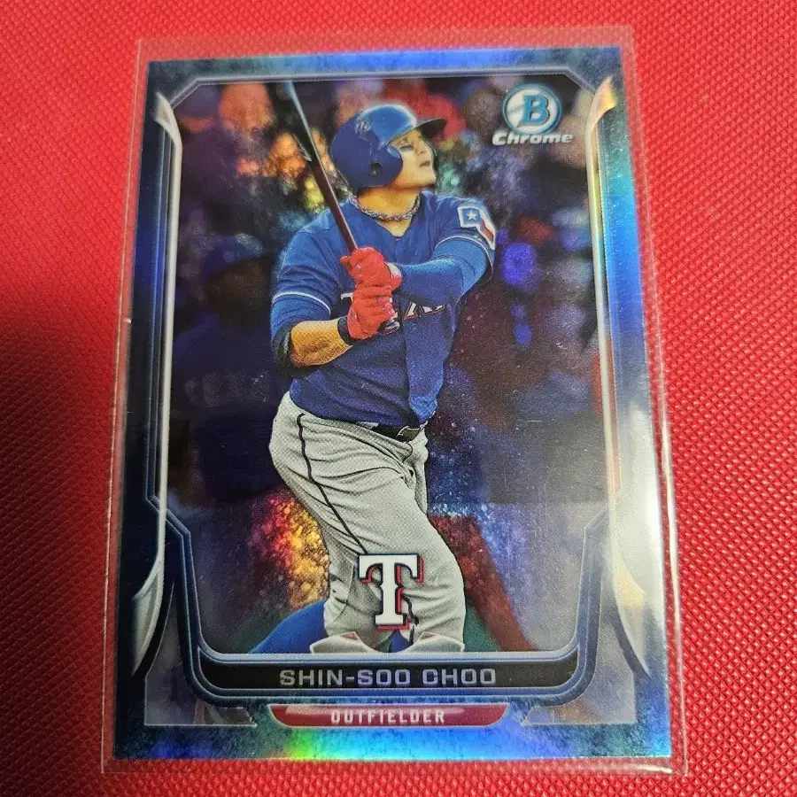 추신수 99장 한정 2014 Bowman Chrome 블루버블 리플렉터