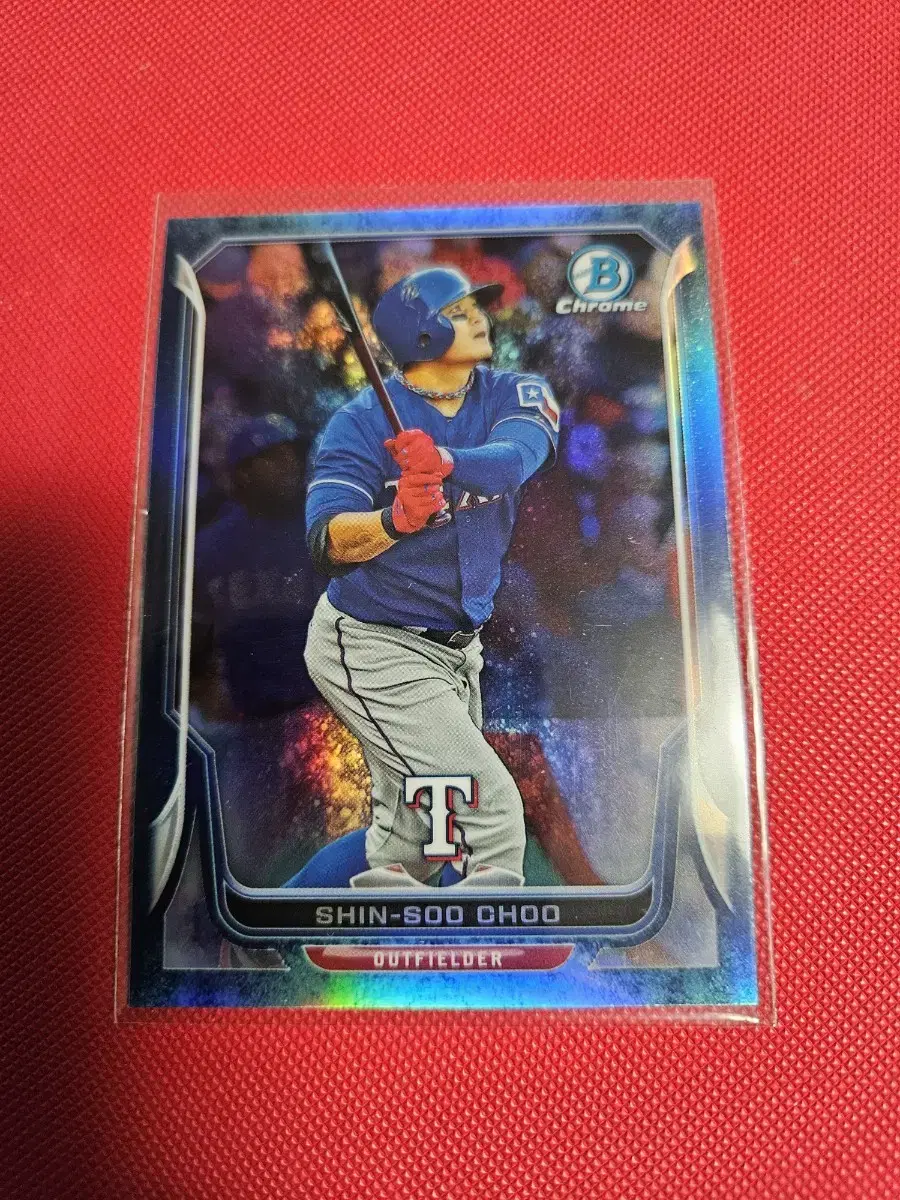 추신수 99장 한정 2014 Bowman Chrome 블루버블 리플렉터