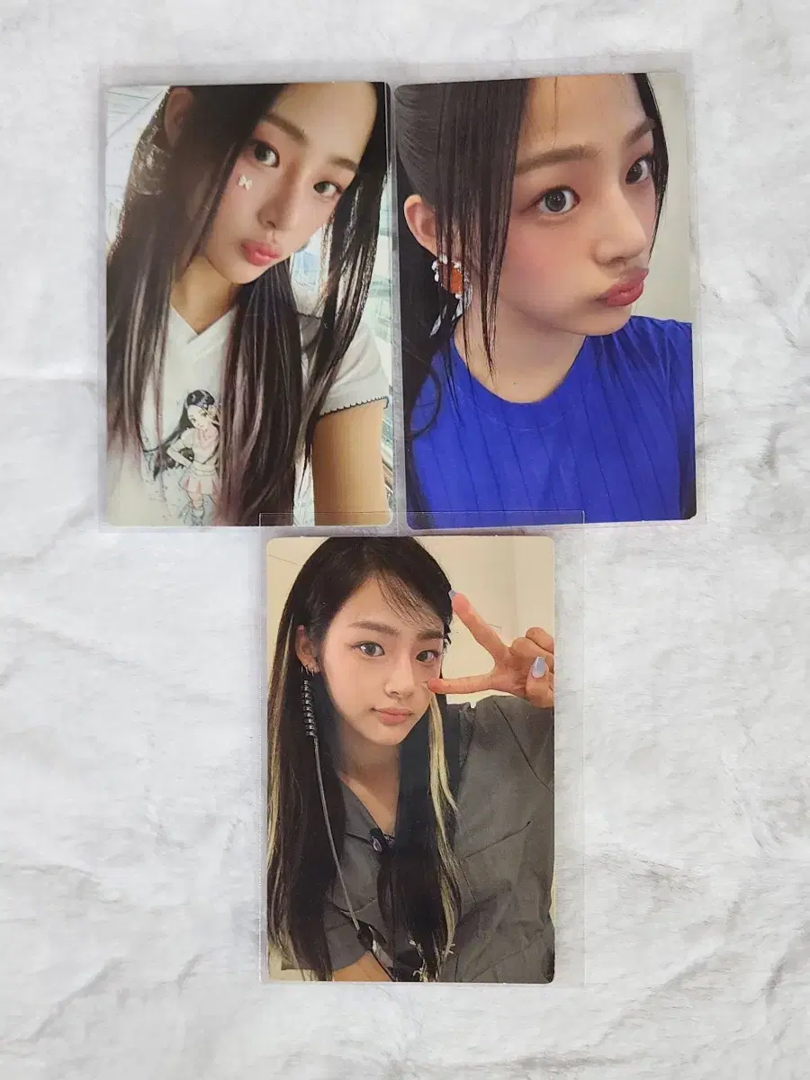 New Jeans minji pop up photocard