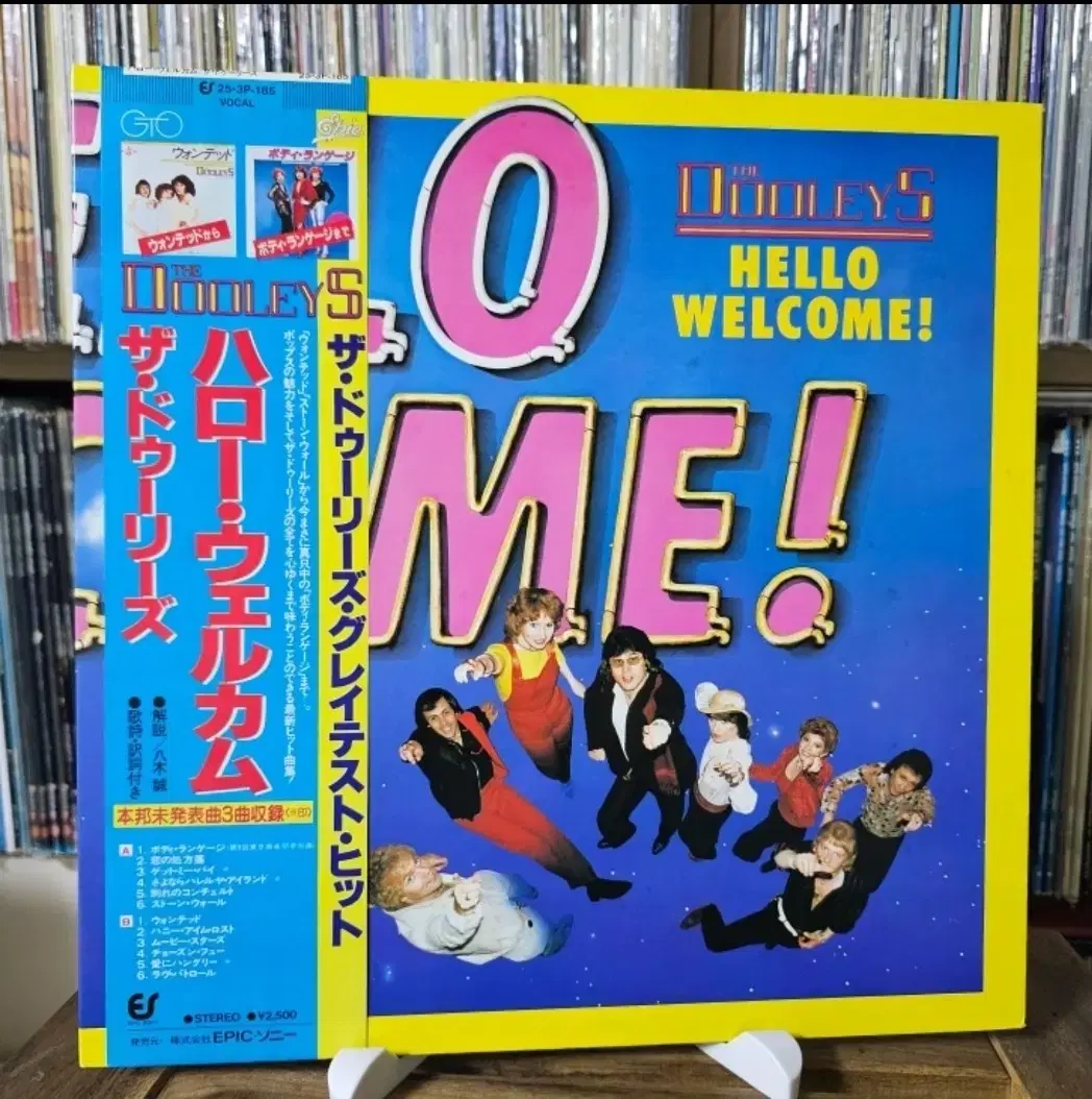 (민트급) The Dooleys - Hello Welcome! LP