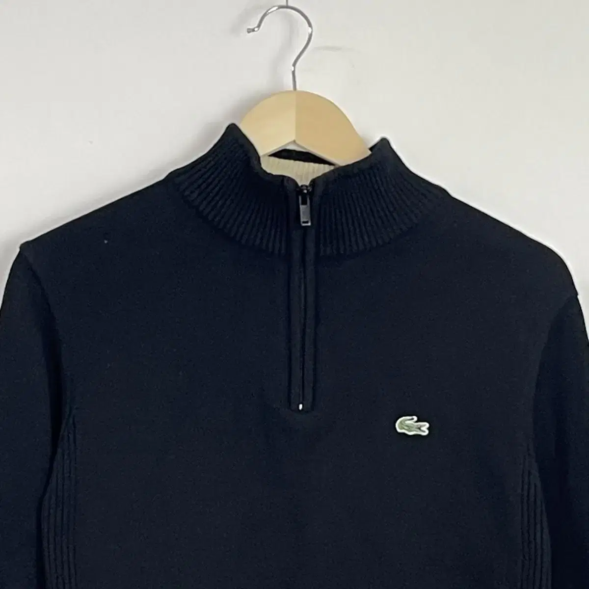 1591 Name: Lacoste Knit Half-Zip Up