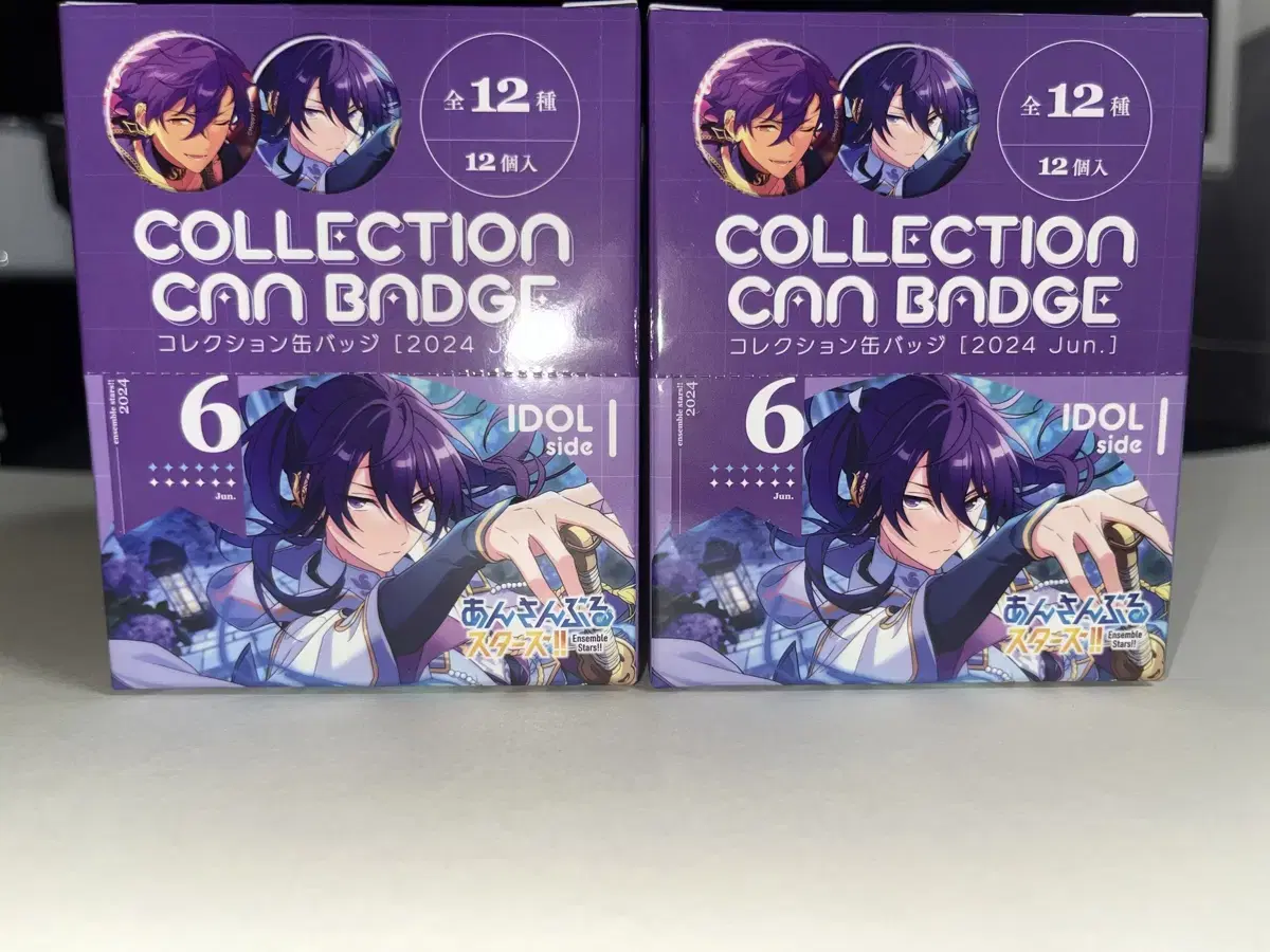 Anstar Ibekore 2024 JUN IDOL SIDE Can Badge 2 boxes in bulk