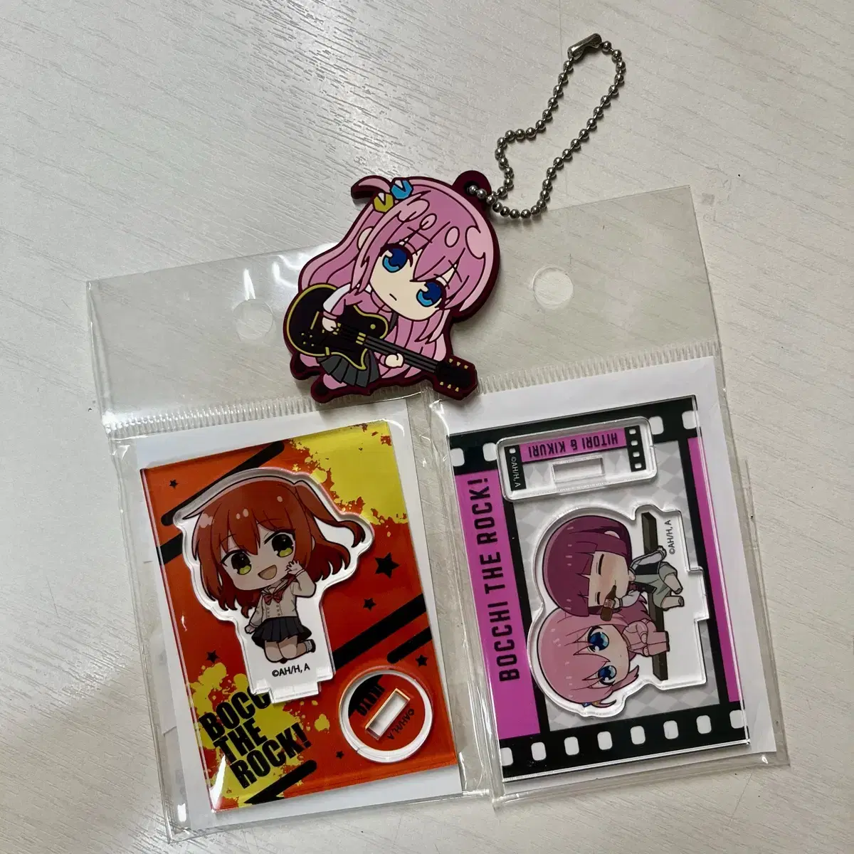 [bulk] Botch the Rock acrylic Koto Hitori Kita Kikuri acrylic Rubberstrap Keyring