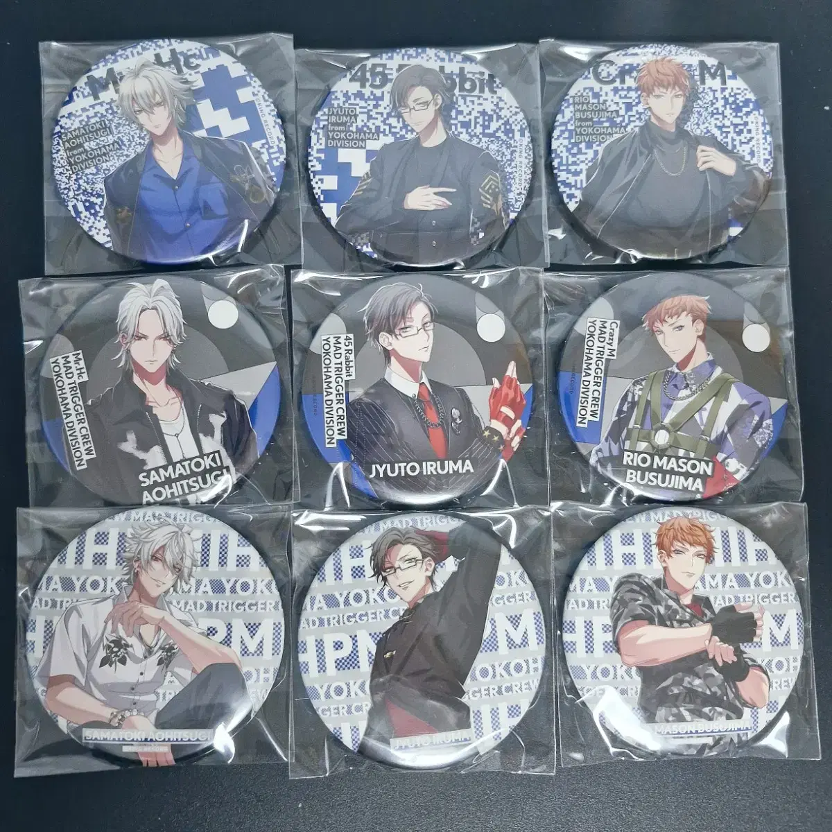 Hippomy Yokohama MTC Can Badge Set