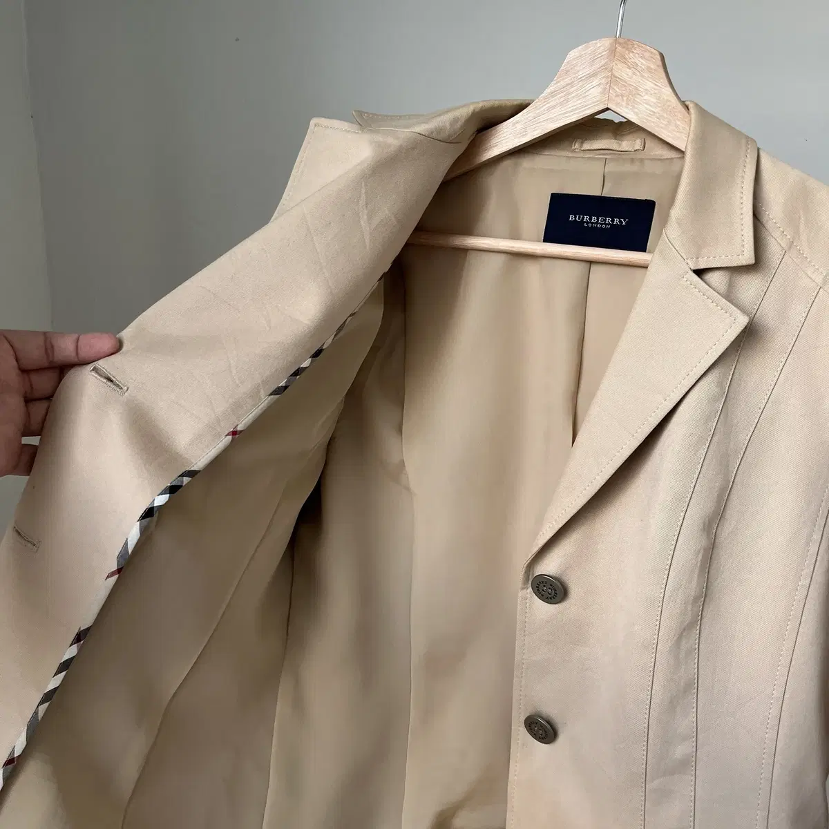 BURBERRY 3B cotton jacket