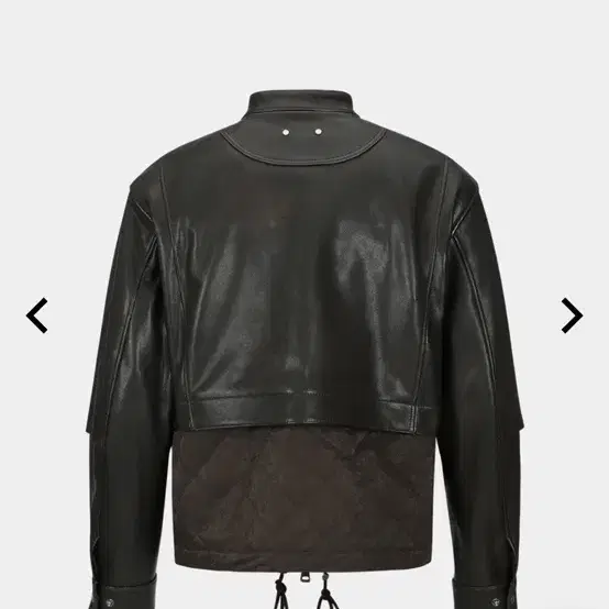 앤더슨벨 QUILTED BOMBER LEATHER JACKET 레더