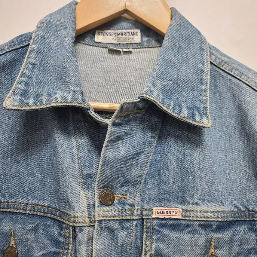 [GUESS] 여성 USA vintage 데님재킷 USA M