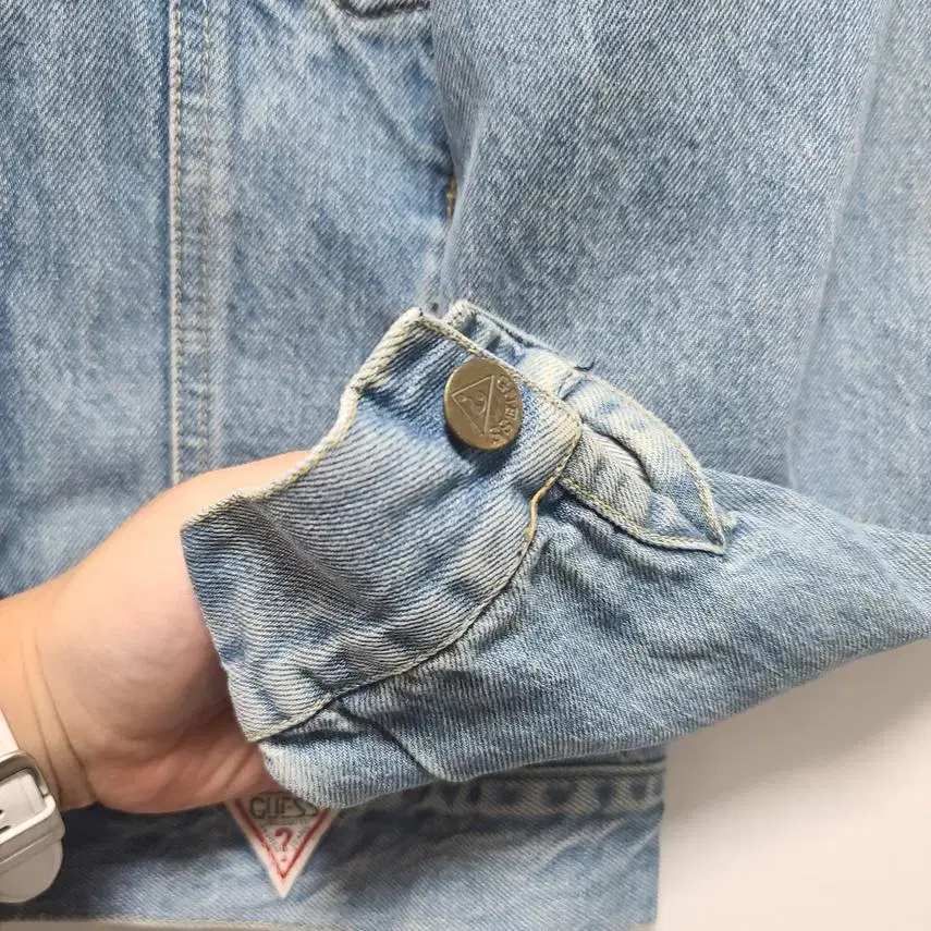 [GUESS] 여성 USA vintage 데님재킷 USA M