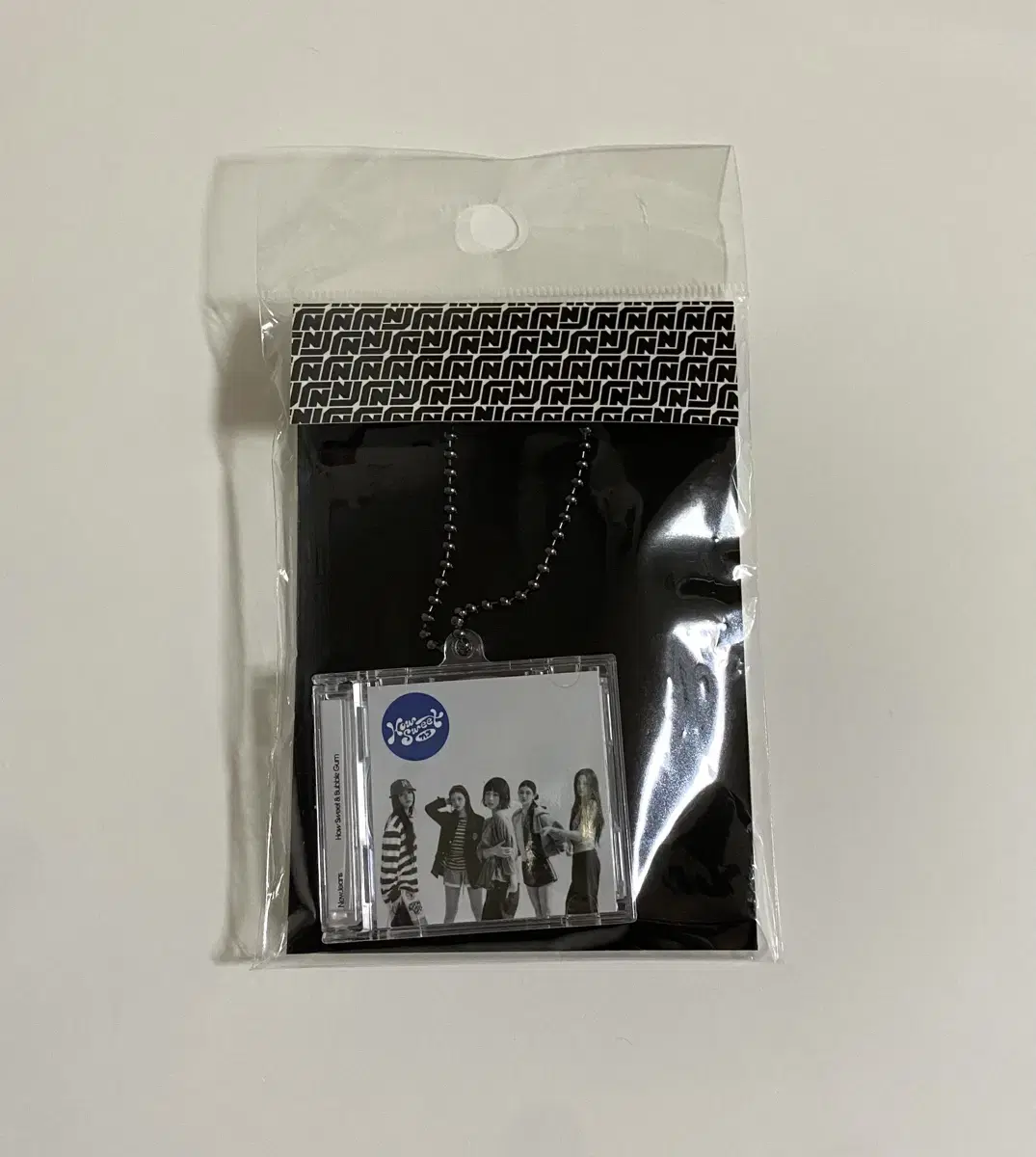 (Unsealed) new jeans Housewives of HOW SWEET collective CD keyring.