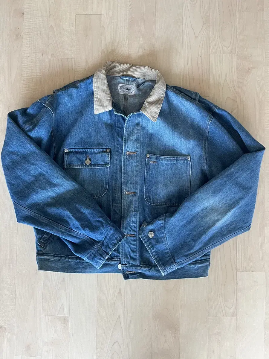 80s Polo Ralph Lauren Dungaree Jacket L