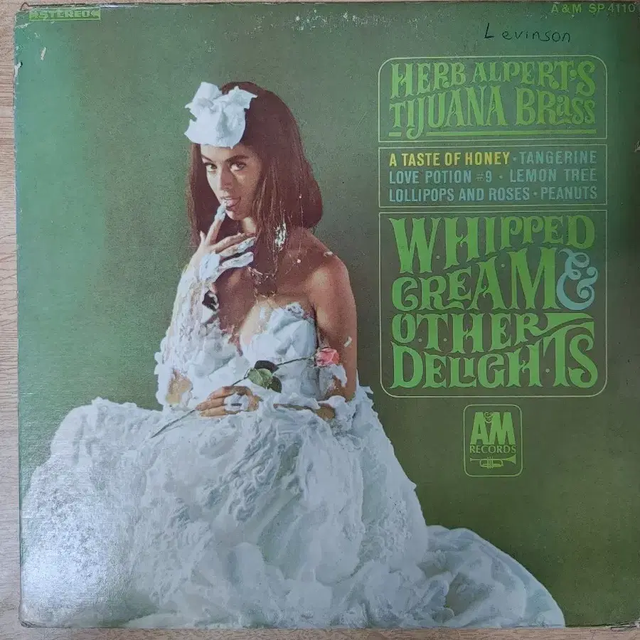 HERB ALPERT 음반 w (LP 턴테이블 오디오 앰프