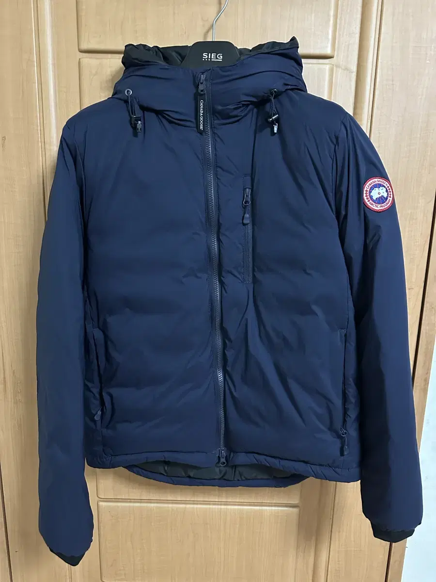 Canada Goose Lodge Hooded Navy S