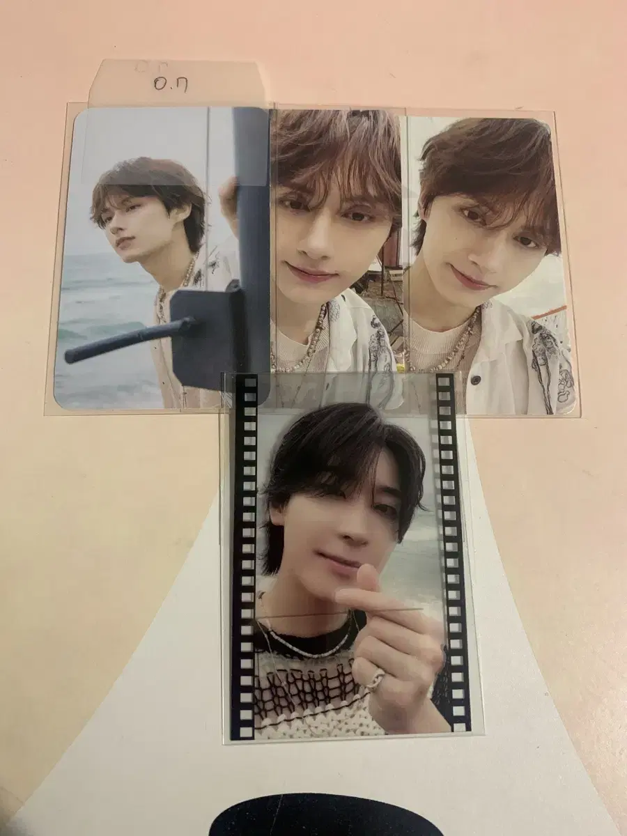 0.6)seventeen per piece jun wonwoo photocard Quick sale wts sells