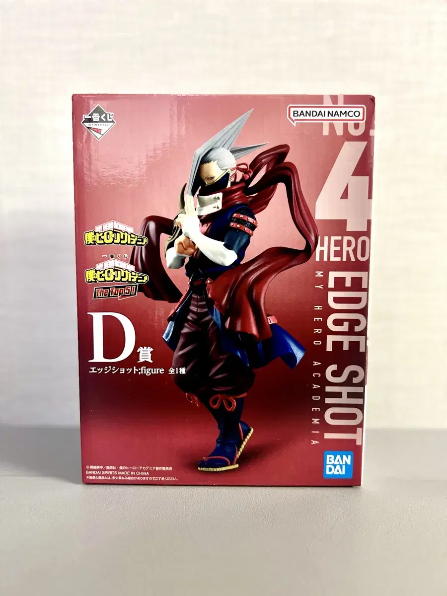 My Hero Academia First Lottery D Prize Edgeshort Figures