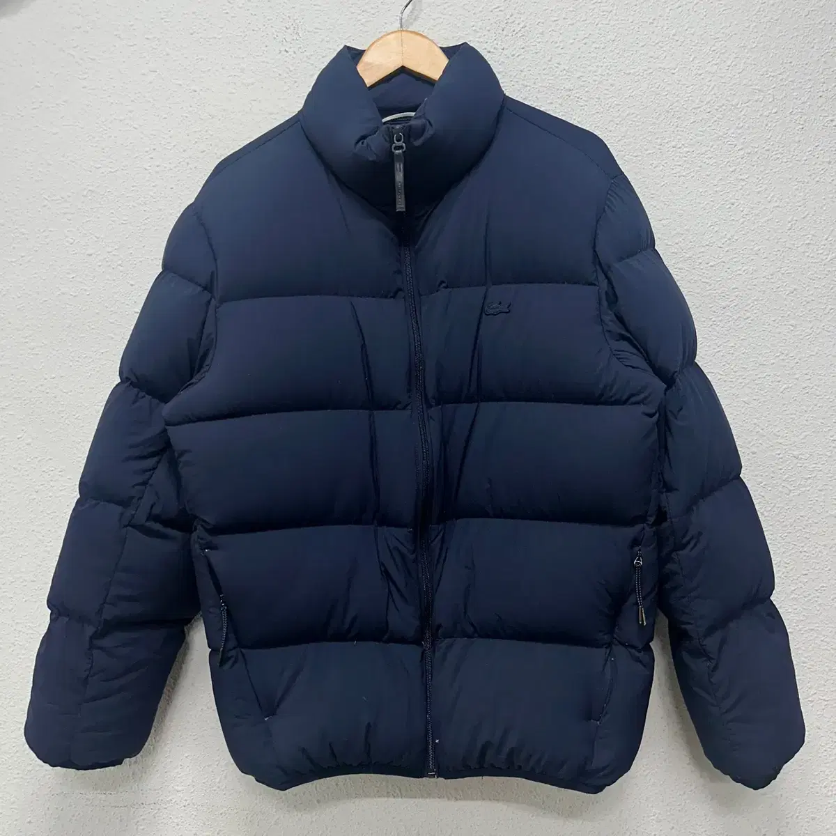 [105] New Lacoste Men's Puffer Duck Down Padded Navy N3830