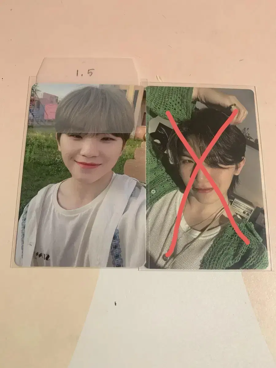 1.5 per piece) seventeen woozi yizhiyu Sell Your Choice ld 