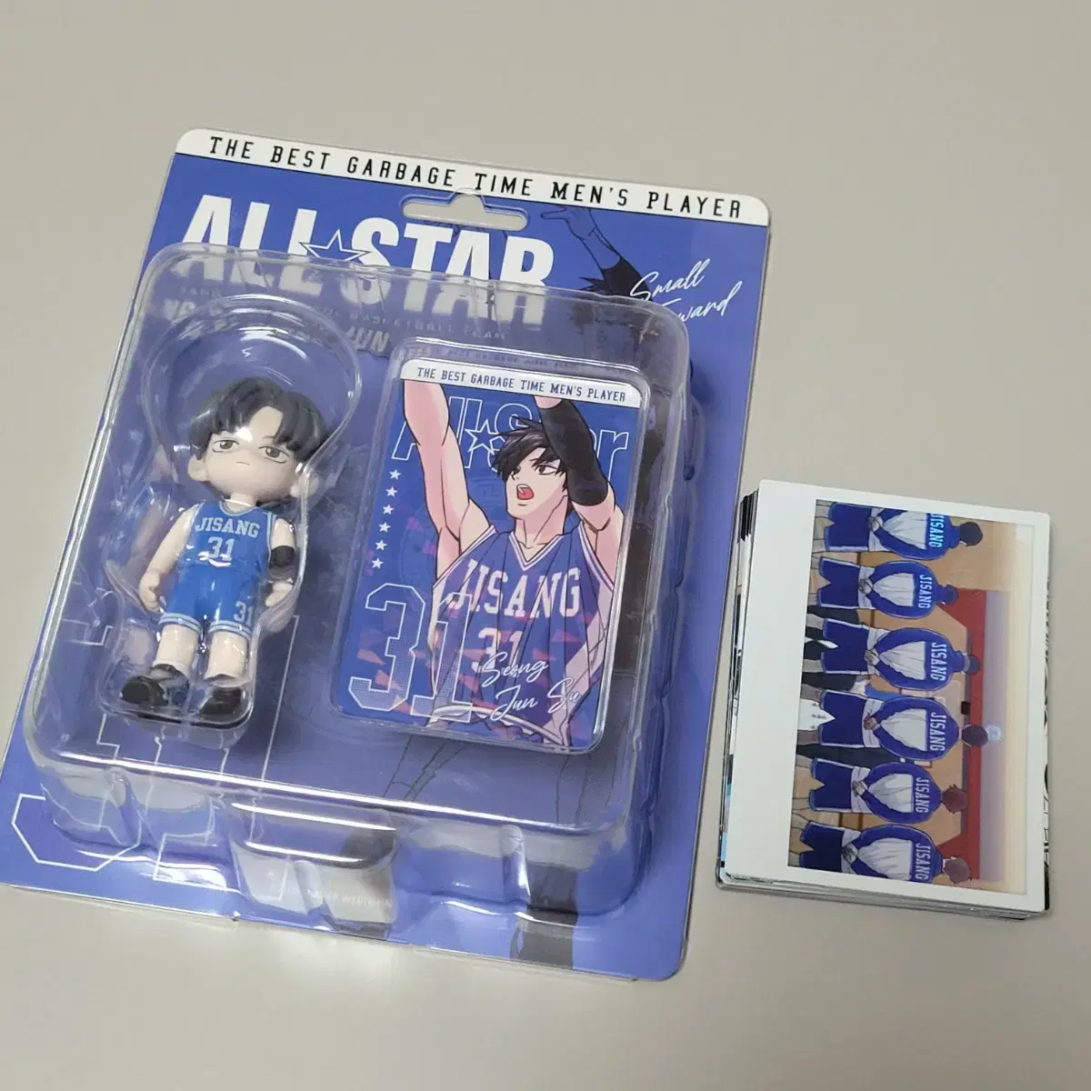 갑타 pop up 성준수 All-Star Figures Collecting Card 4th Quarter Garbage Time