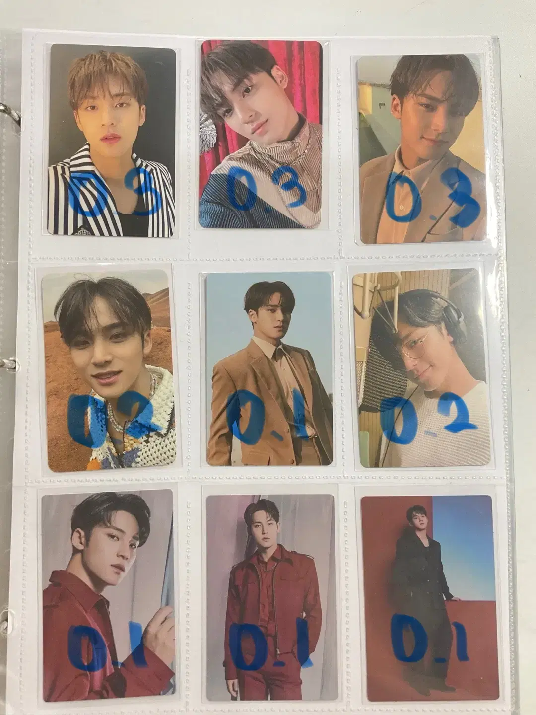 Seventeen mingyu sells photocards