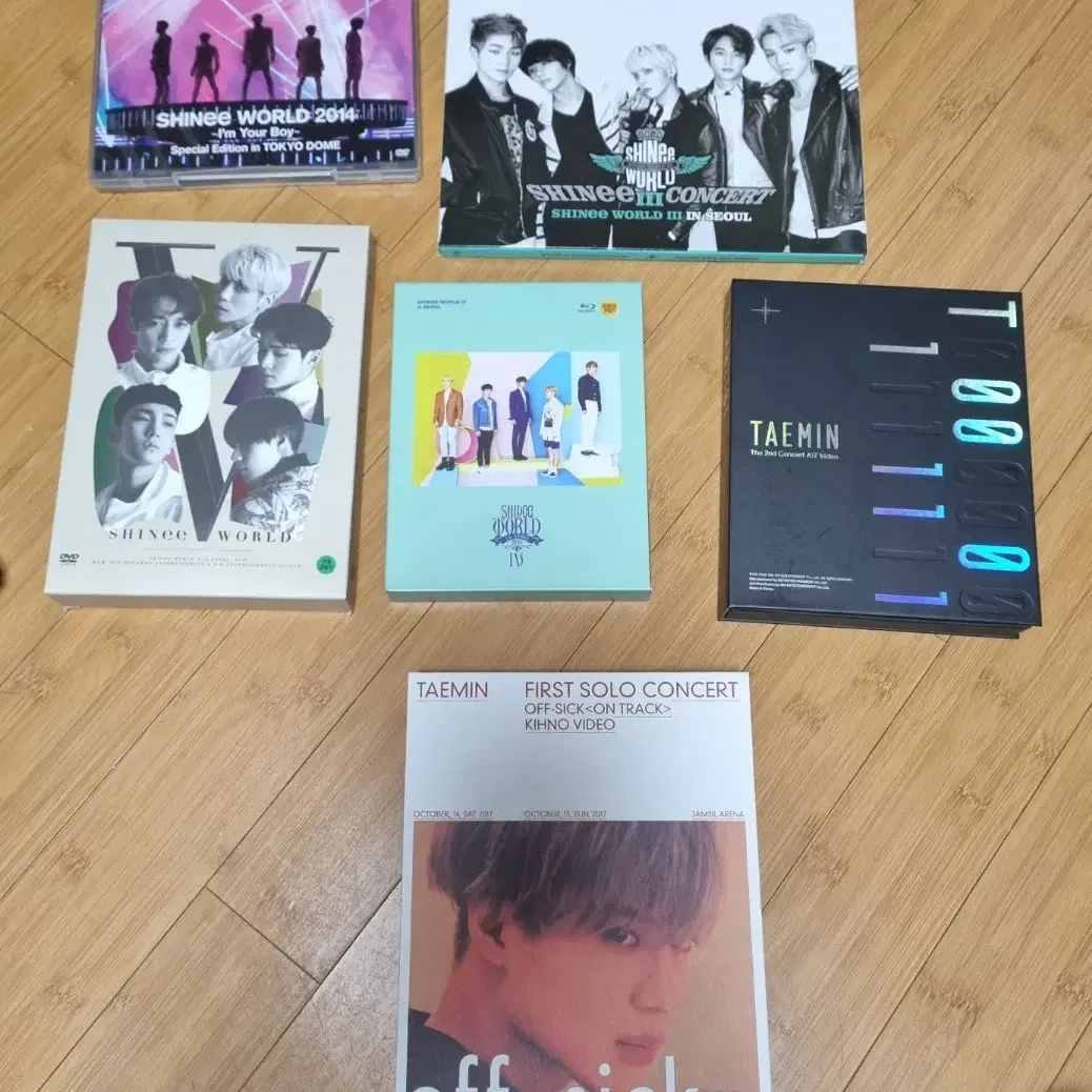 샤이니 콘서트 dvd, 블루레이 판매