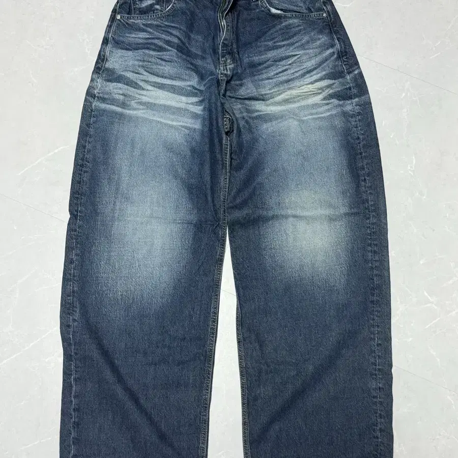 브랜디드 1701 INDIGO WARRIOR JEANS 34