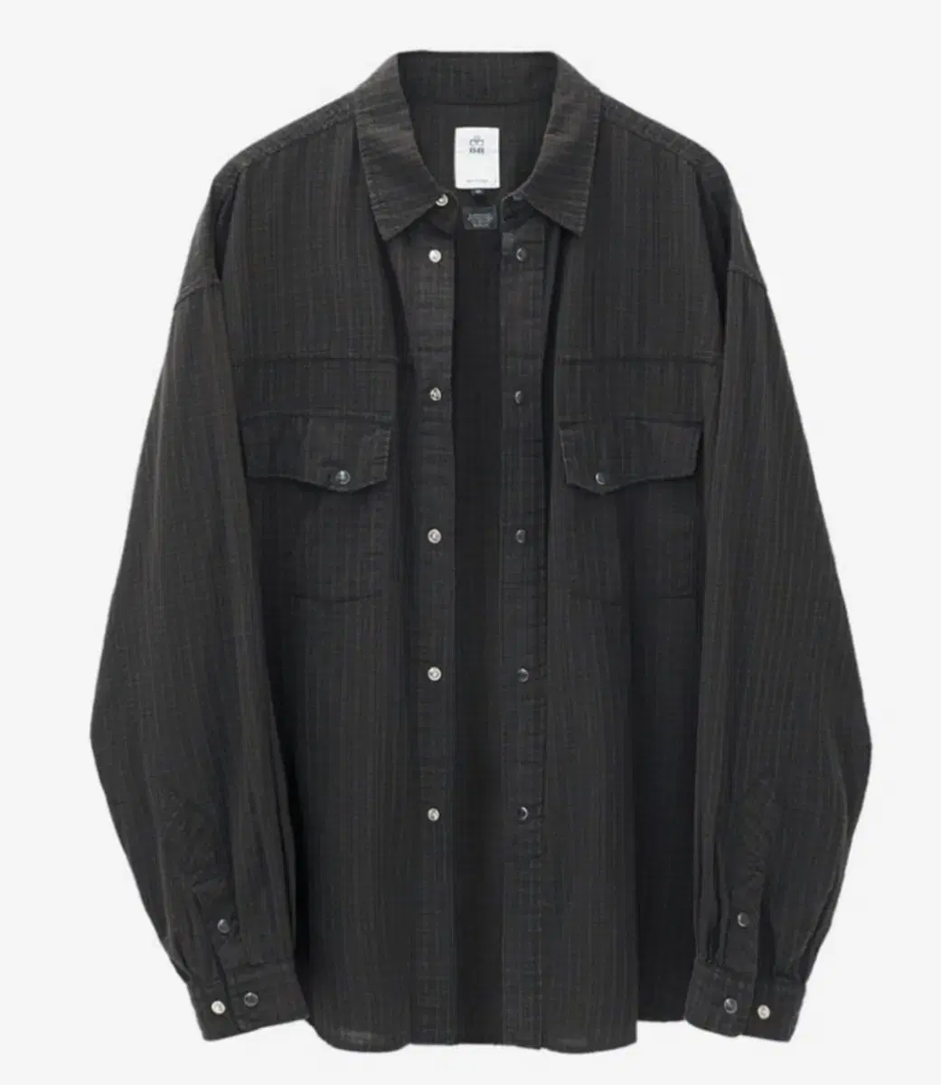 [4] Polyester lew checked shirt dark brown new for sale