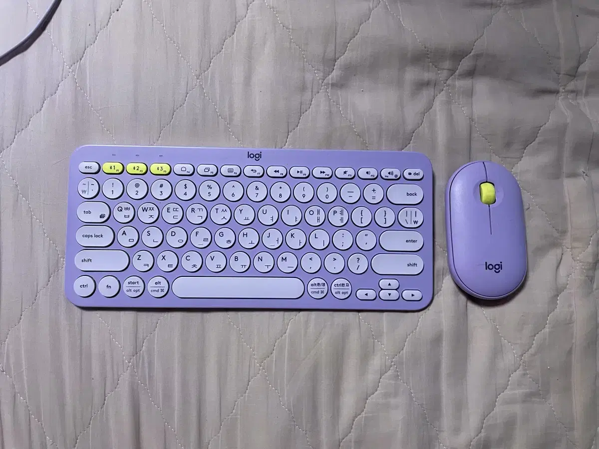 로지텍 k380+무선마우스